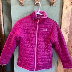 Girl The North Face winter coat